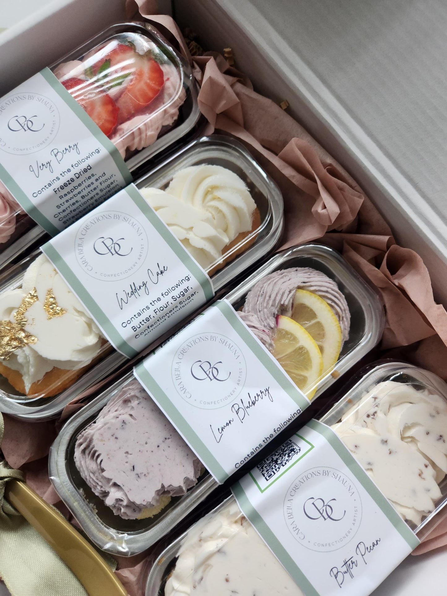 Wedding Cake Sample Box