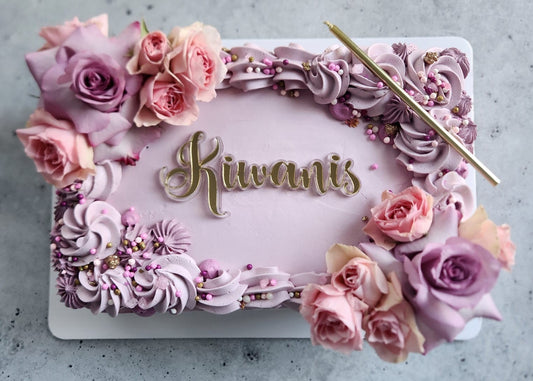 Elegant Celebration Sheet Cake – A Luxurious Touch for Every Occasion